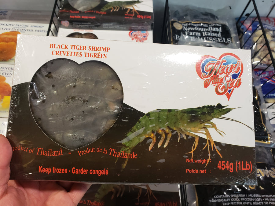 Black Tiger Shrimp, Prawn (1 lb)
