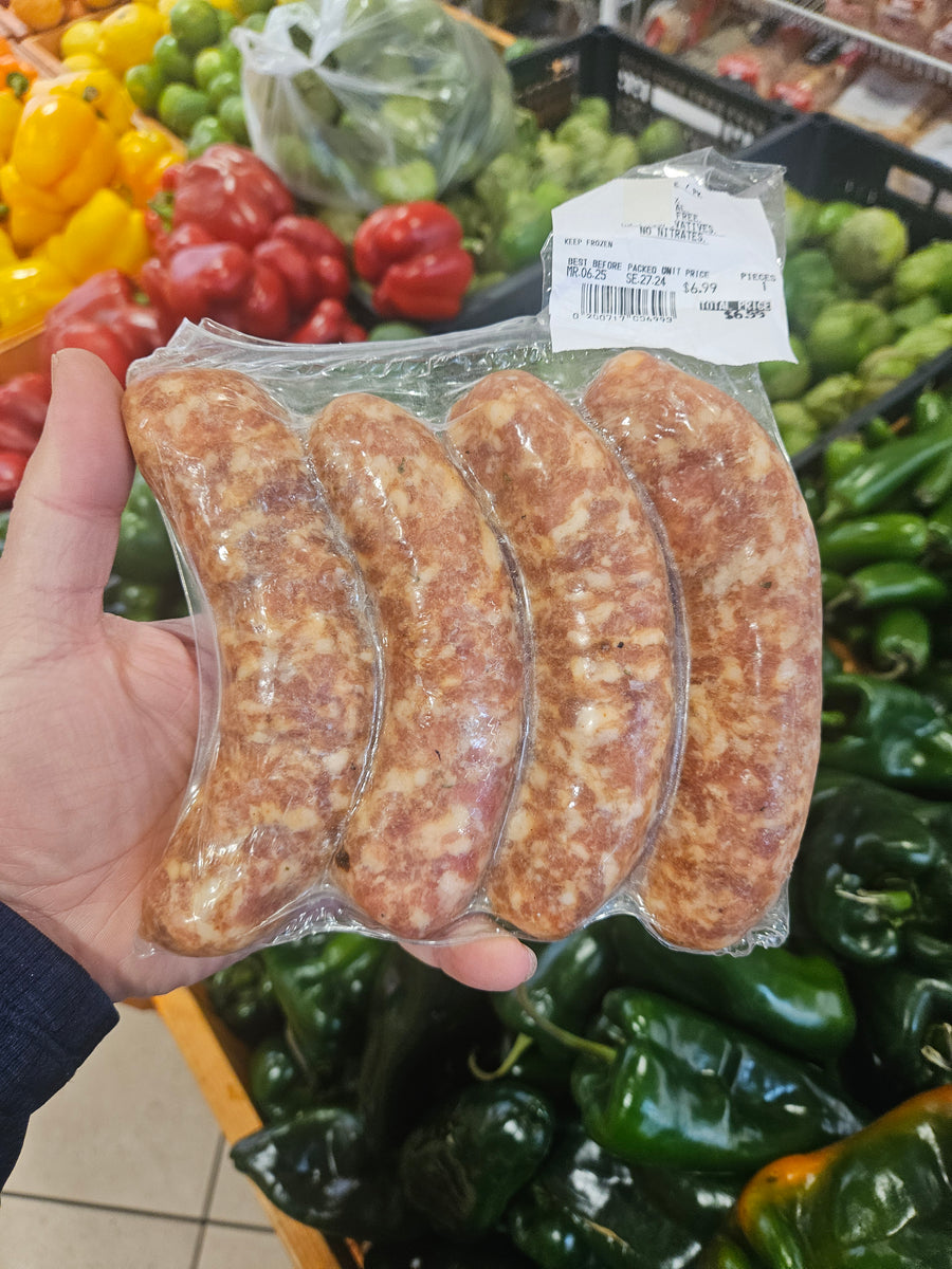 Farmer Sausage (4pc/pkg) - Frozen