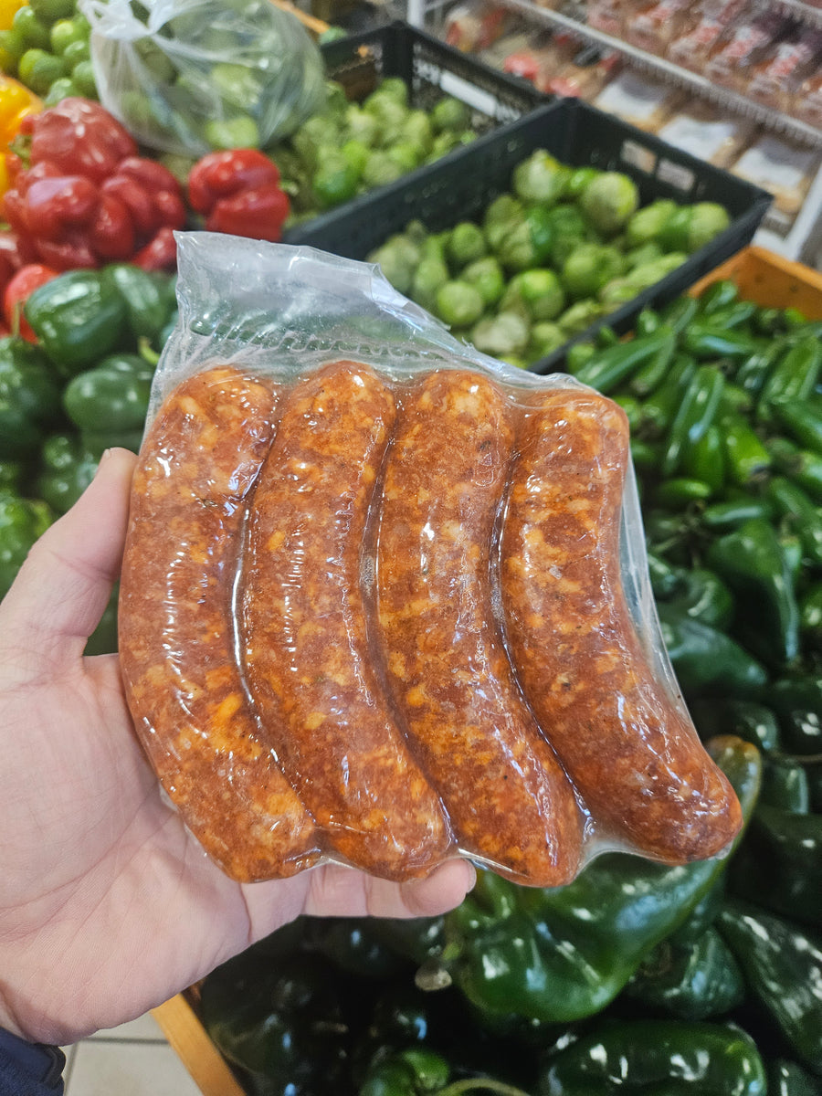 Al Pastor BBQ Sausage (4pc/pkg) - Frozen