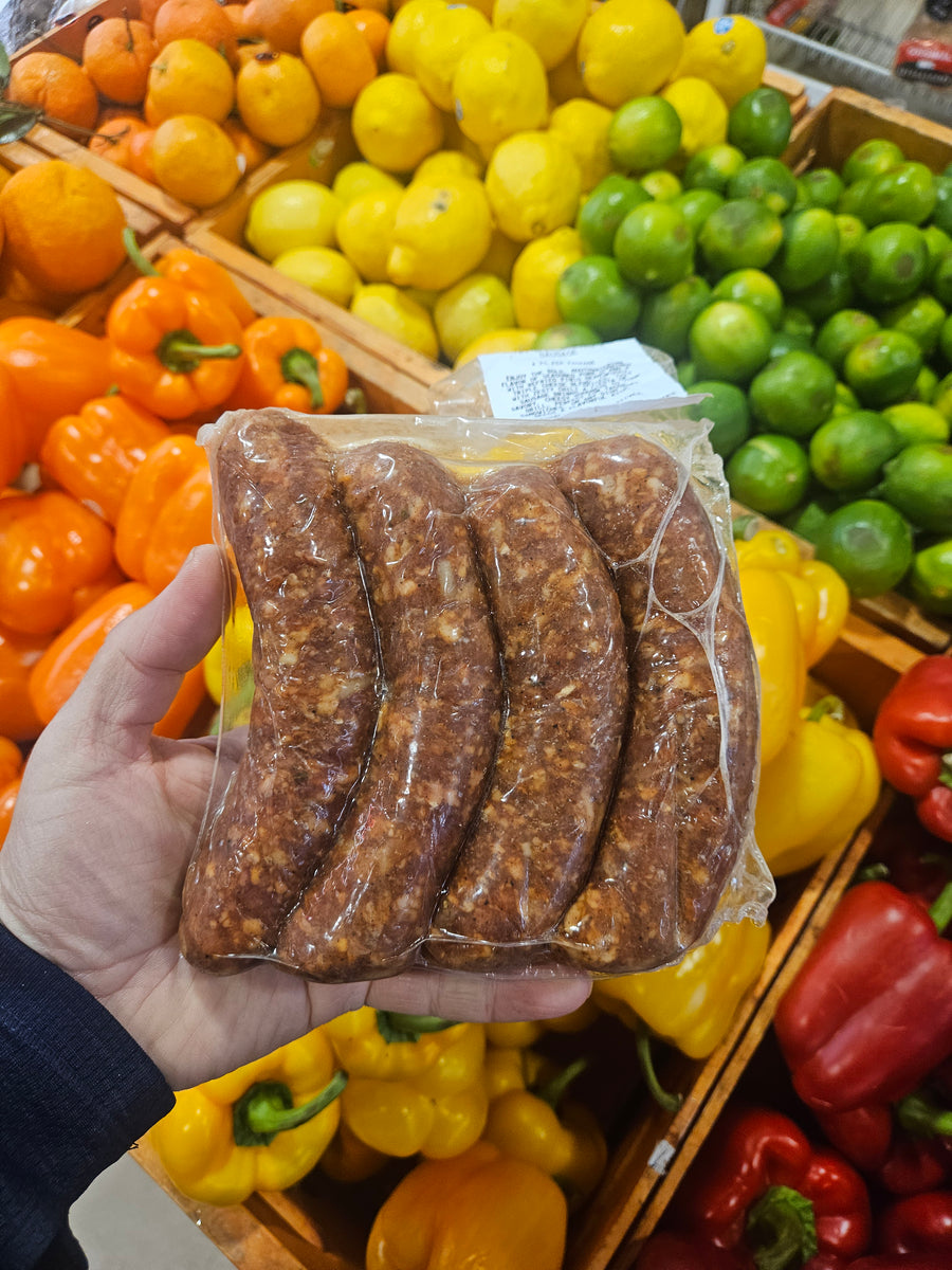 Chili Cheese Fiesta Sausage (4pc/pkg) - Frozen