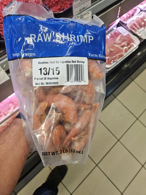 Argentina Shrimp, Wild Caught, 13/15 (2 lb)