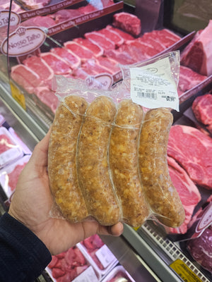 Chipotle & Cheddar Pork Sausage (4pc/pkg) - Frozen