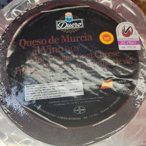 Wine Soaked Goat Cheese