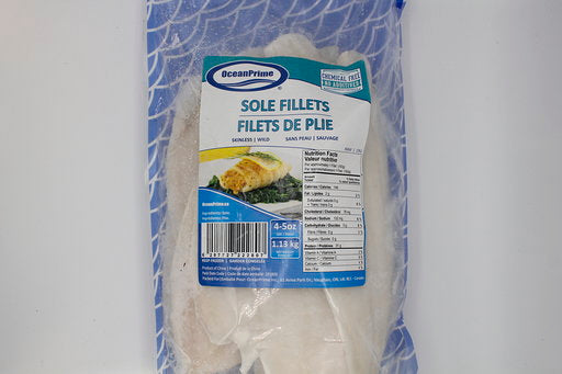 Sole Fish Fillet Frozen