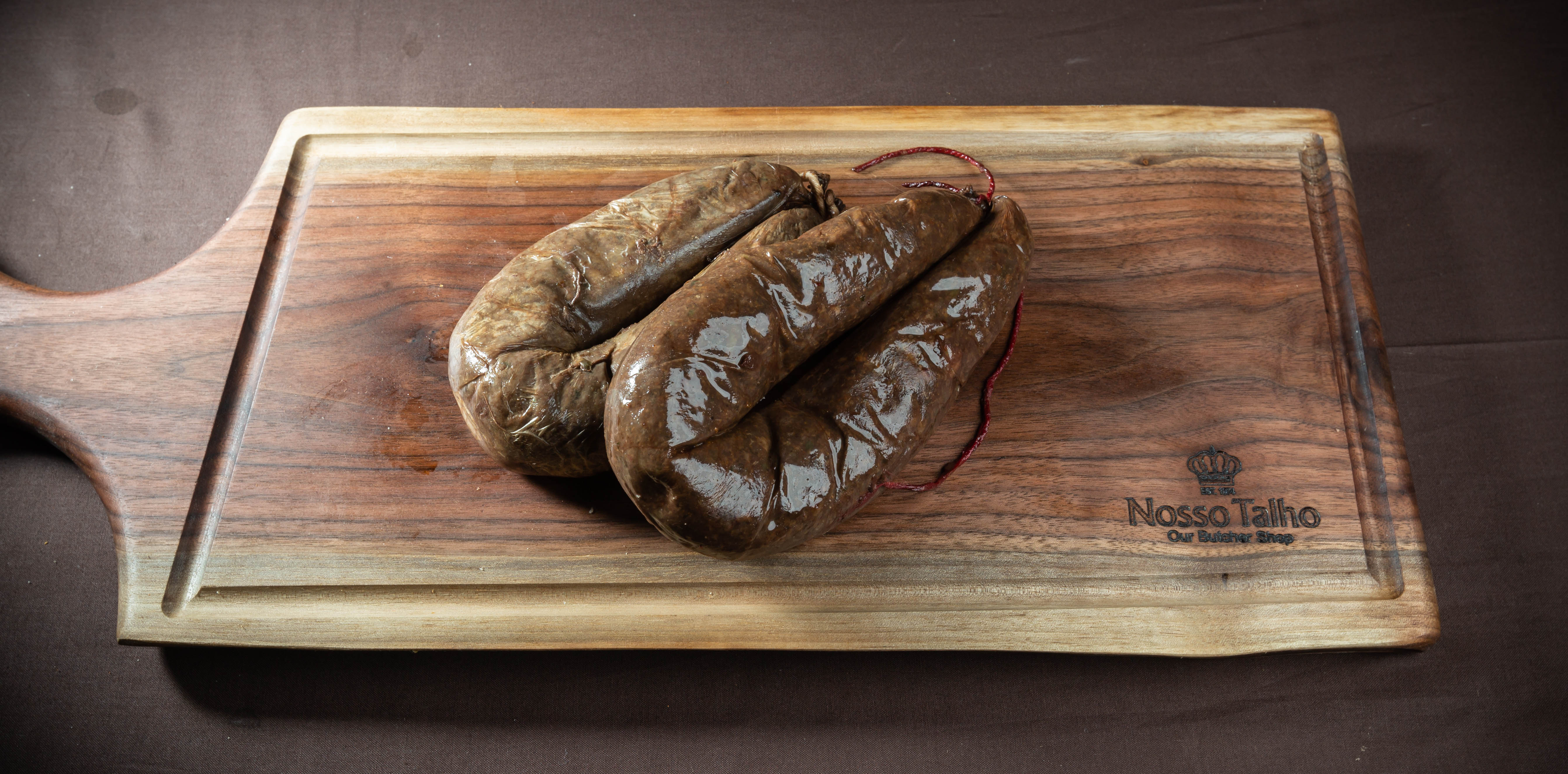 Portuguese Blood Pudding Sausage (Morcela Azorean) Nosso Talho