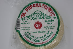 El Popcatepetl White Corn Tortilla (765 gr)