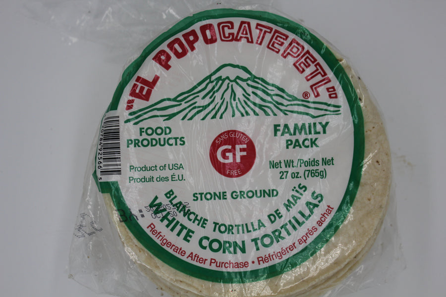 El Popcatepetl White Corn Tortilla (765 gr)