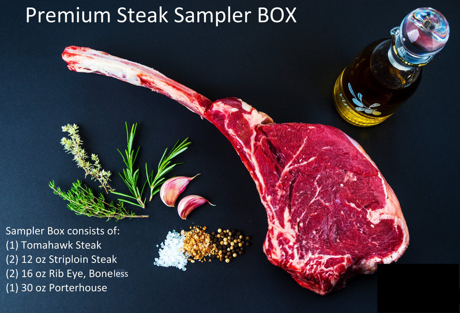 Premium Steak Sampler Box (for 2)